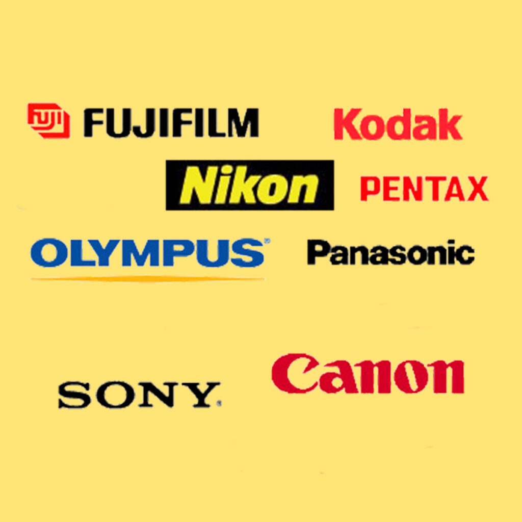 Las marcas más conocidas de cámaras fotográficas